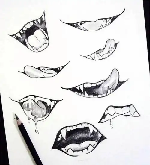 绘画基础篇系列/嘴巴画法步骤详解