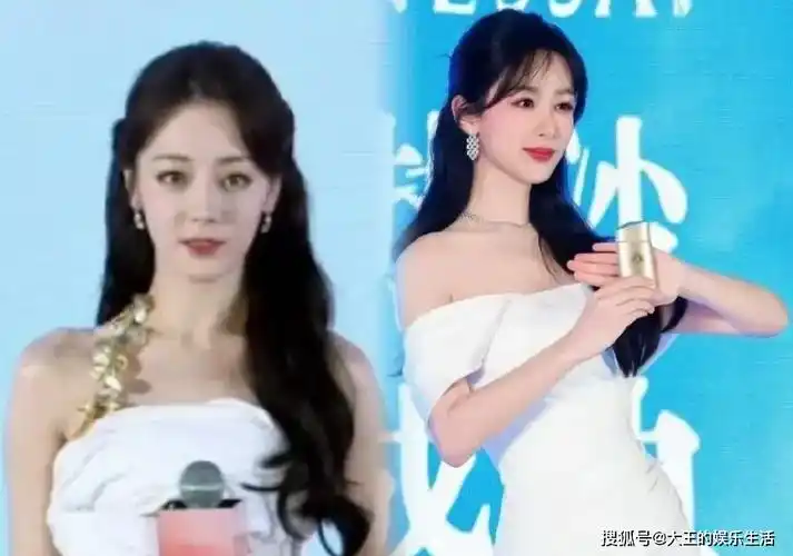 迪丽热巴新高定亮相品牌活动,意外撞衫杨紫,谁丑谁尴尬一目了然_时尚
