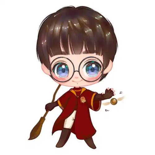 微博一颗猫头侵删哈利波特三人组q版头像头像