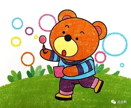 颜色简笔画小朋友做运动简笔画带颜色的海绵宝宝简笔画图片大全幼儿园