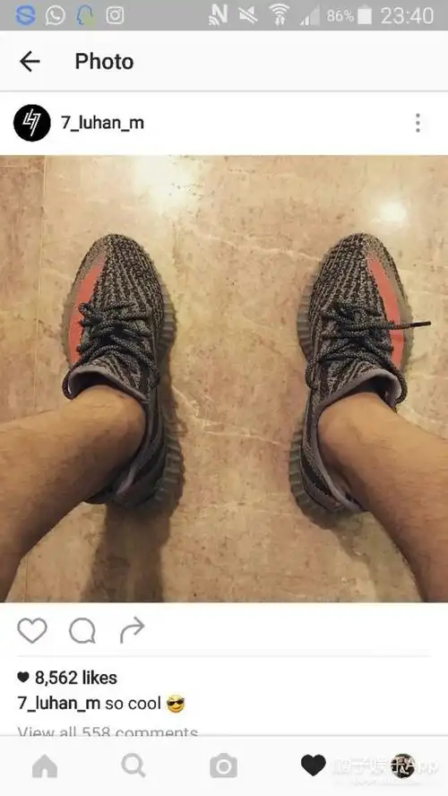 鹿晗的腿毛成功抢镜,你们倒是看鞋啊!