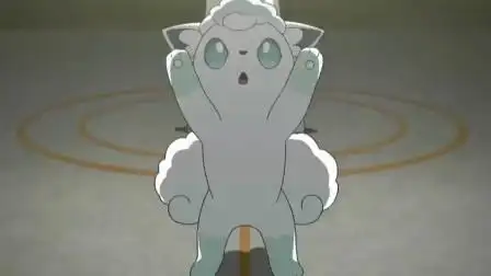 神奇宝贝:白色的六尾,学会最强冰系z招式!太强大了!