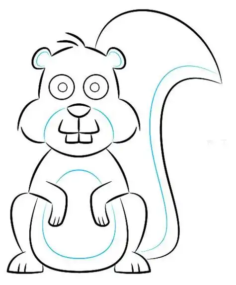 儿童画画动物简笔画上色 简笔画图片大全-普车都