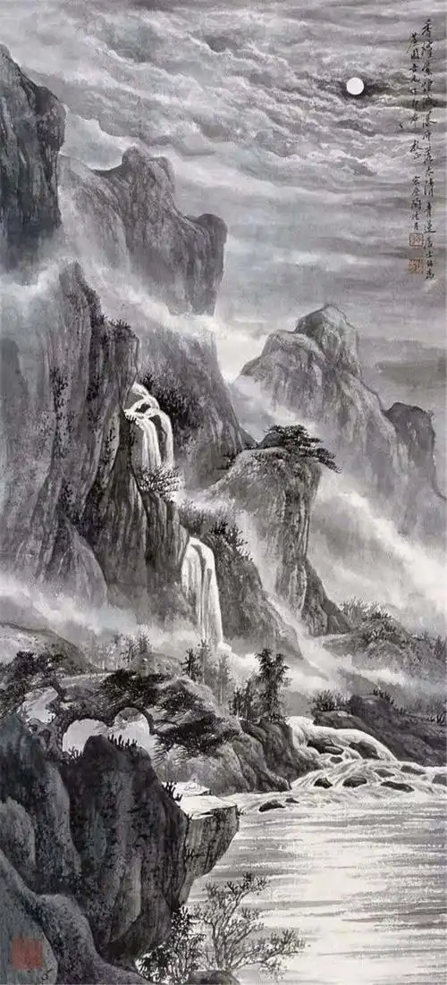 现代中国山水画100位名家精品欣赏