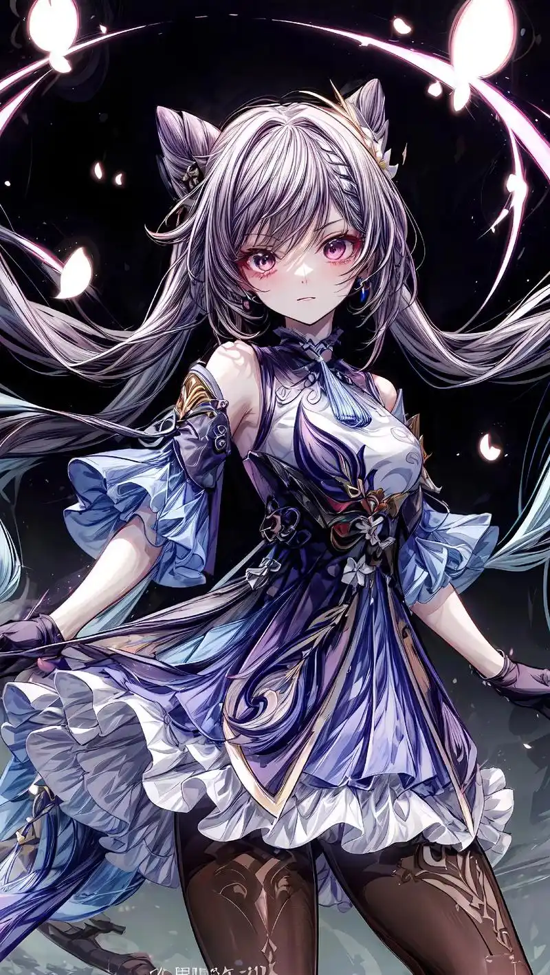 刻晴.#原神 #刻晴 #美出高级感 #高清图片 #二次元美图 - 抖音