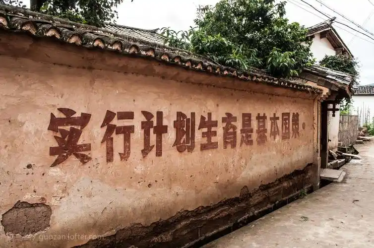 墙上的标语,大理州,基本上都是-冬眠