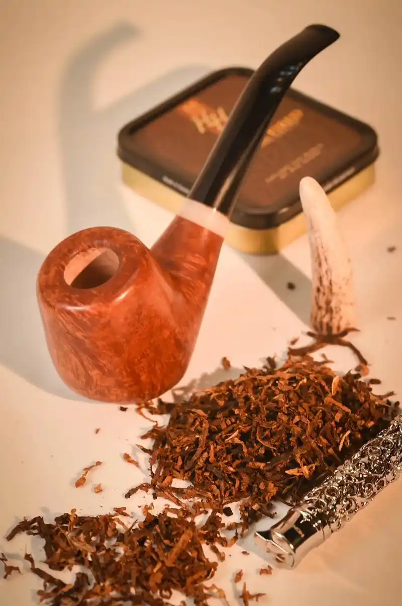 粉丝定制手工石楠木烟斗.