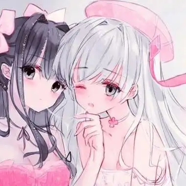 霸气冷酷二次元闺蜜头像高清特别酷的动漫头像闺蜜图片