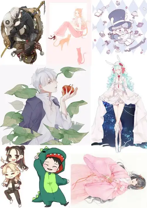 exo 朴灿烈 手帐 手帐素材 a4素材 插画 分隔页 图片来自网络 侵删 不