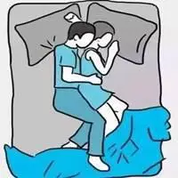 抱着媳妇睡觉的表情包_微信头像图片大全