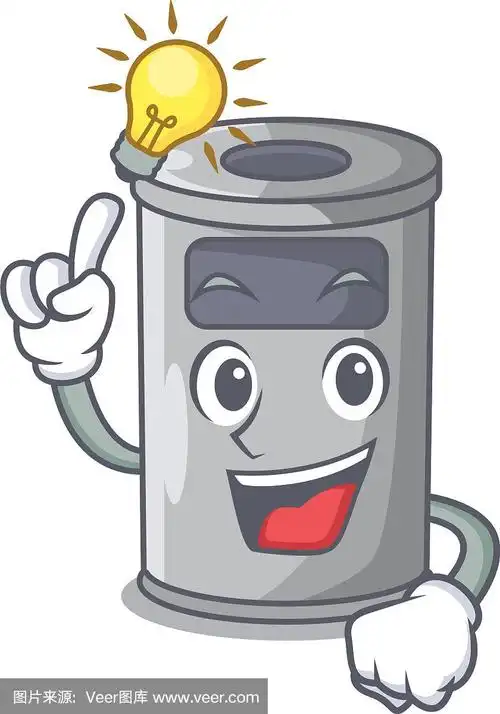 想在办公室里放一个卡通钢制垃圾桶吗