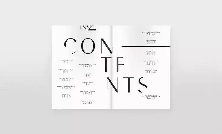 分享作品集目录设计