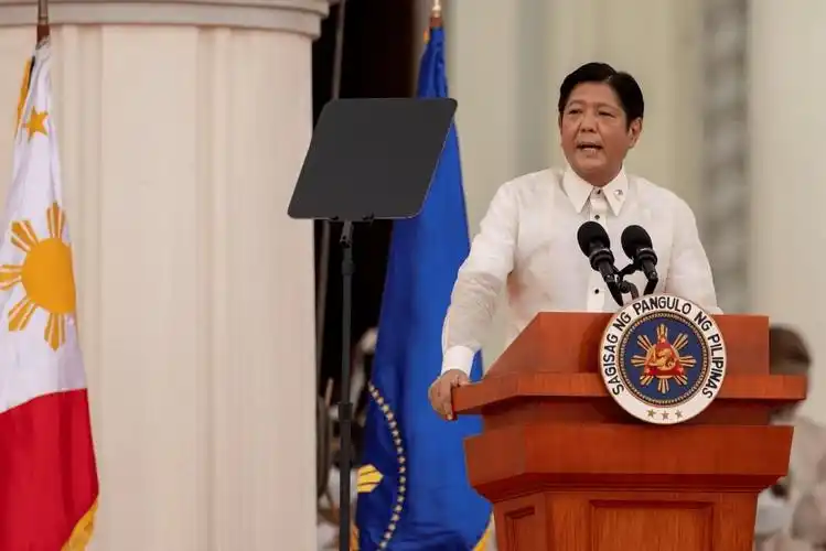 中方刚发出警告,马科斯变了口风,暗示美国别插手_菲律宾总统_问题