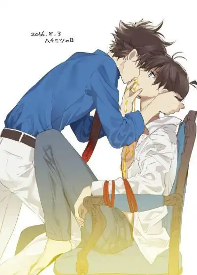 【基家】「p站 画师:ろあ」好有爱的一对(〃▽〃) 动漫 壁纸 情头