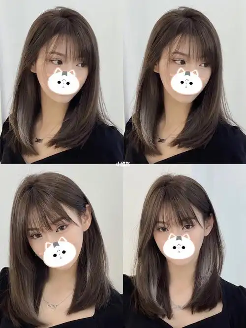 脸型圆小脸的女生发型(短额头圆脸适合什么发型)