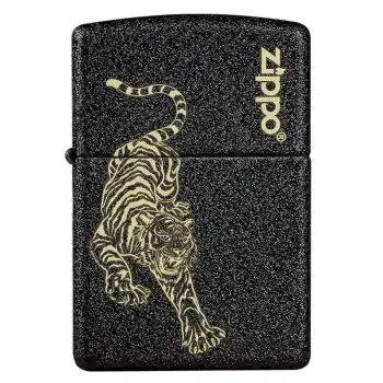 【520情人节礼物】zippo打火机原装磨砂zippo236黑裂漆zippo定制图案
