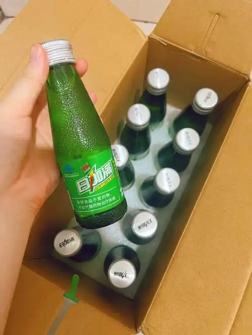 日加满功能饮料小绿瓶氨基酸牛磺酸运动熬夜