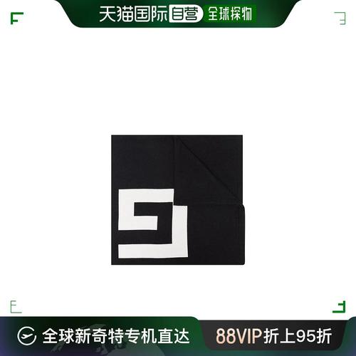香港直邮givenchy logo印花针织围巾 gv1414j440