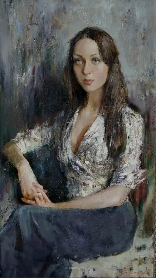 俄罗斯女画家安娜维诺加拉多娃人物油画作品欣赏
