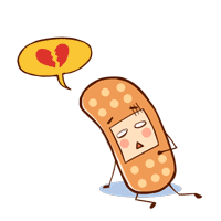 送你一枚暖暖创可贴|动漫|网络表情|脚丫子好痒_原创作品-站酷(zcool)