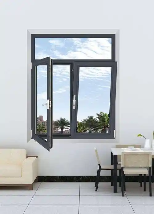 广枫金福108系列网纱一体断桥铝合金平开窗