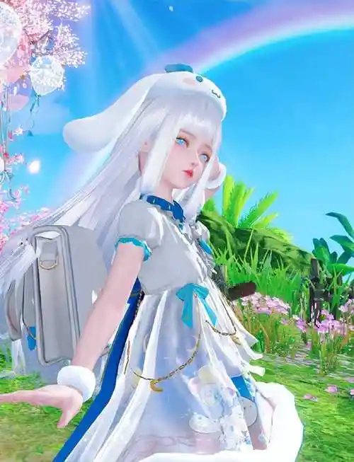 天谕手游携手三丽鸥开启浪漫云垂派对,甜蜜浓度超高