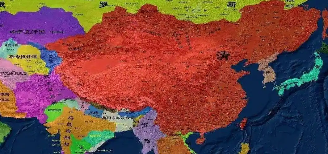 此人打下中国最大版图,功劳不比秦始皇差,却被后人污蔑为昏君_乾隆