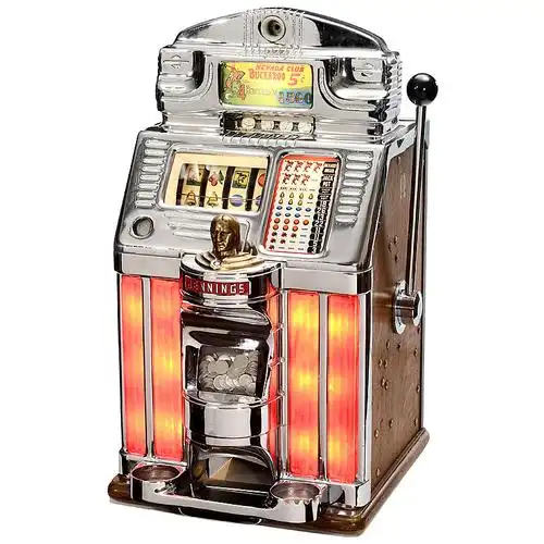 "jennings buckaroo" 美国老虎机,1955年前后.