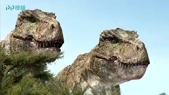 特暴龙开始捕猎,正当他们得意称王时,霸王龙盯上了他们