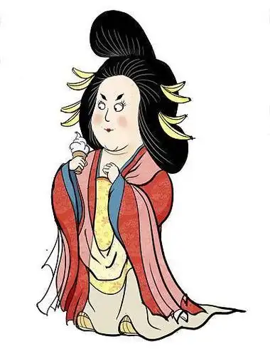 唐朝古装美人简笔画卡通唐朝仕女简笔画q版唐朝女子古风人物古风人物