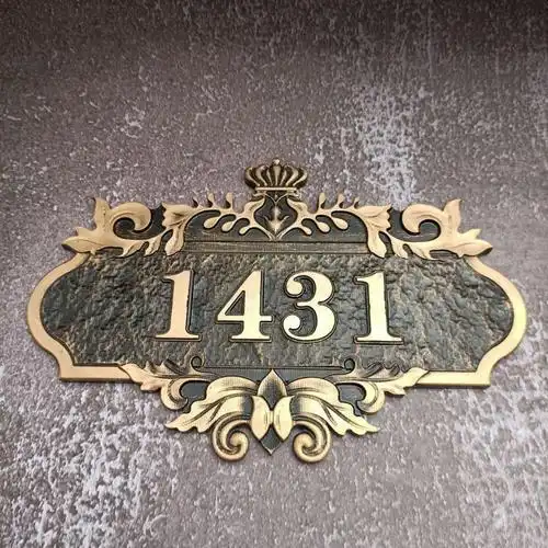 门牌号牌入户门高档款亚克力别墅家用号码家用楼栋楼层牌宾馆酒店包厢