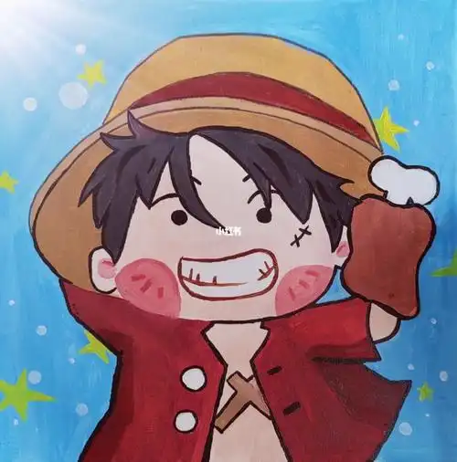 丙烯#画画  #油画  #q版  #q版人物  #海贼王  #海贼王手绘  #航海王