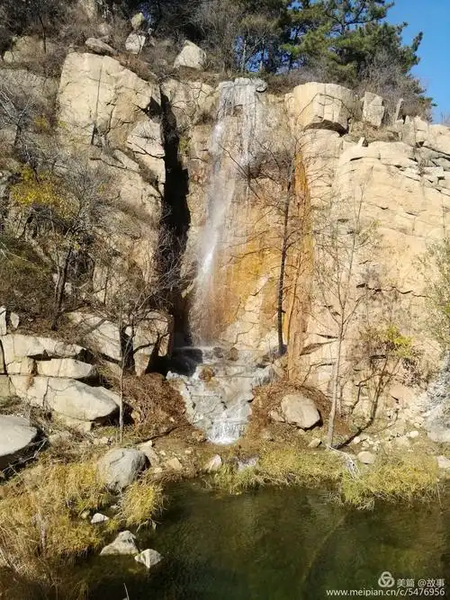 山东省莱芜房干九龙大峡谷