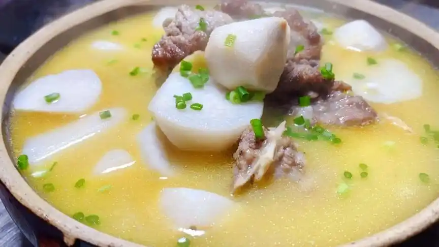 芋头炖排骨真香