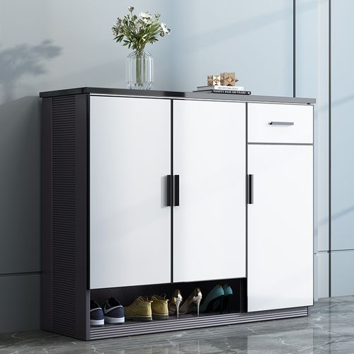 鞋柜家用门口楼道2021新款爆款定制进门室外鞋柜