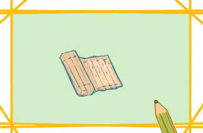 上色简笔画要怎么画古代的经书怎么画简笔画古时的书简笔画书卷怎么画