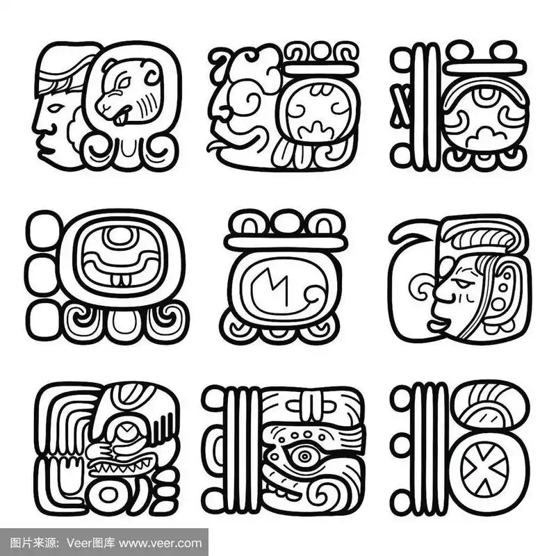 微头条创作计划玛雅文字是世界上少数未被完全破解的古文字,其结构有