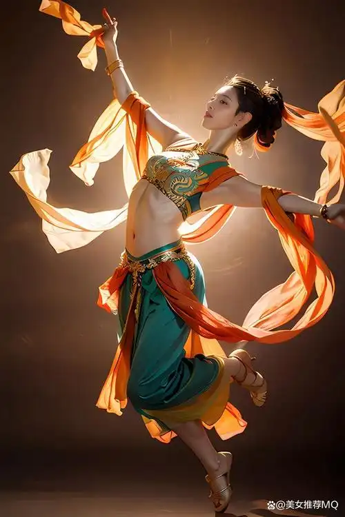 汉服女神在敦煌:飞天舞与汉服的美妙结合