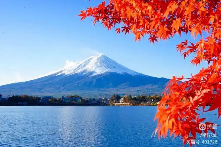 摄影壁纸nightsceneoffuji鸟瞰富士山的夜晚与星星在藤川子山梨日本