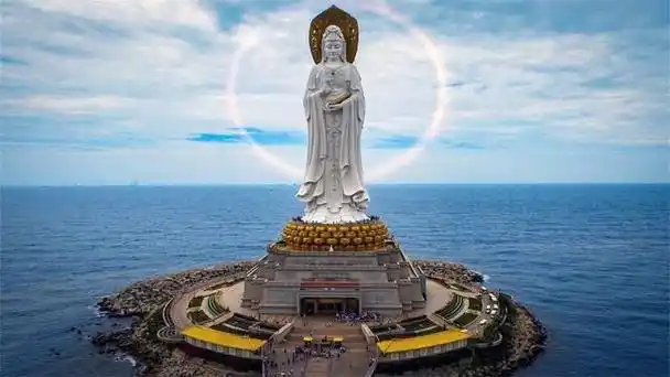 最大的千手观音佛像在哪里(南海观音塑像是怎么建造的)