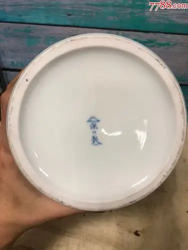 日本进口日本回流皇室御用深川制瓷花瓶