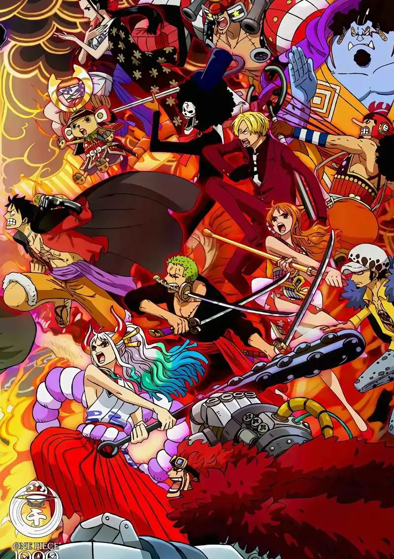 海贼王大合照精选壁纸!点击上方小程序,所见即所得!或搜【神图 - 抖音