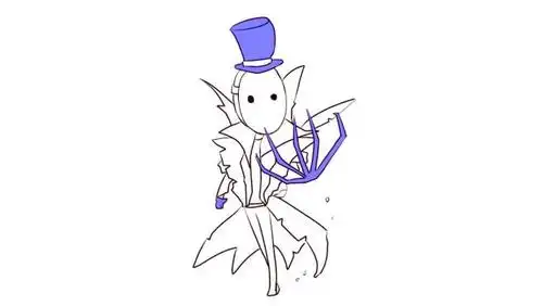 第五人格简笔画,教你画q版杰克,会公主抱的人气监管者