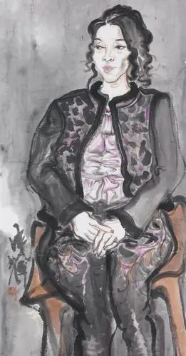 央美中国画学院|王晓辉水墨人物画写生