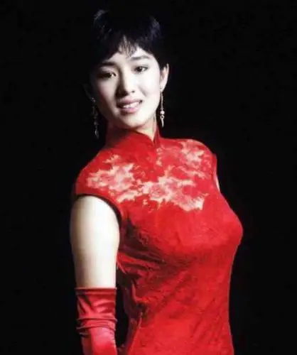 巩俐旗袍秀明星分十足