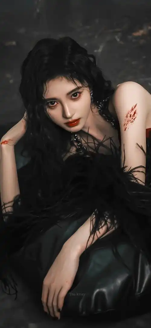 鞠婧祎暗黑风妆造大赏 #鞠婧祎@阿桂读书的动态