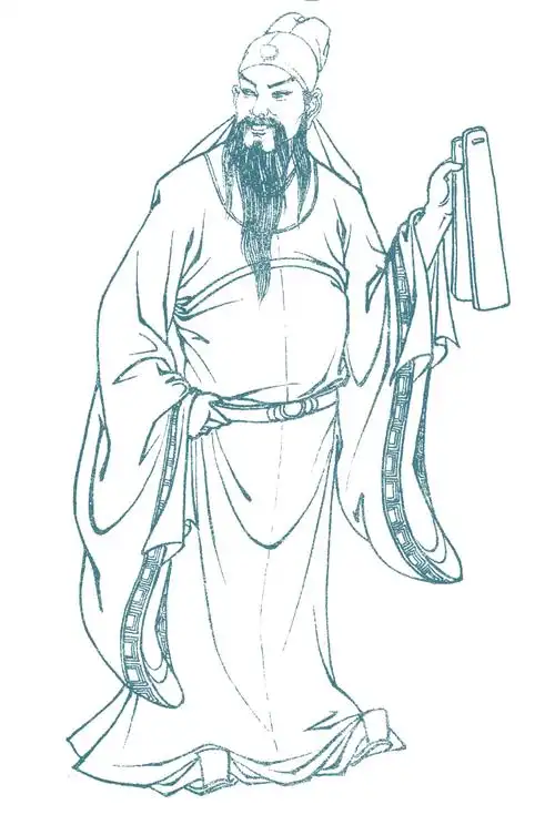 素材 | 一组八仙经典白描线稿