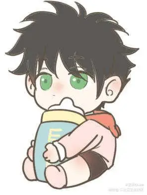 惠惠の奶瓶?_初禾claire的绘画作品_画包包