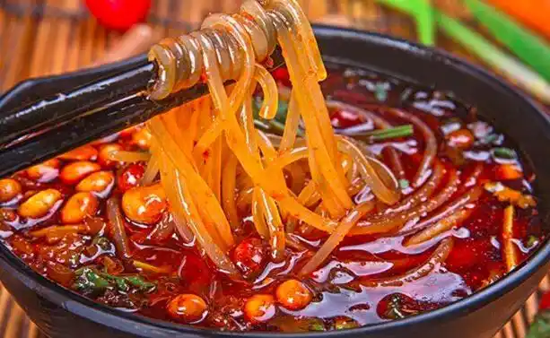 酸辣红薯粉丝的做法