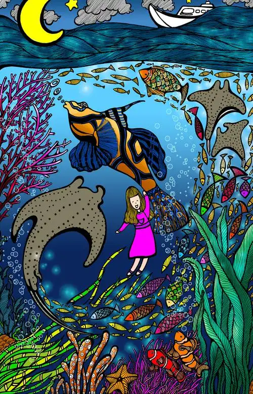 海底世界|插画|商业插画|瞿十一 - 原创作品 - 站酷 (zcool)